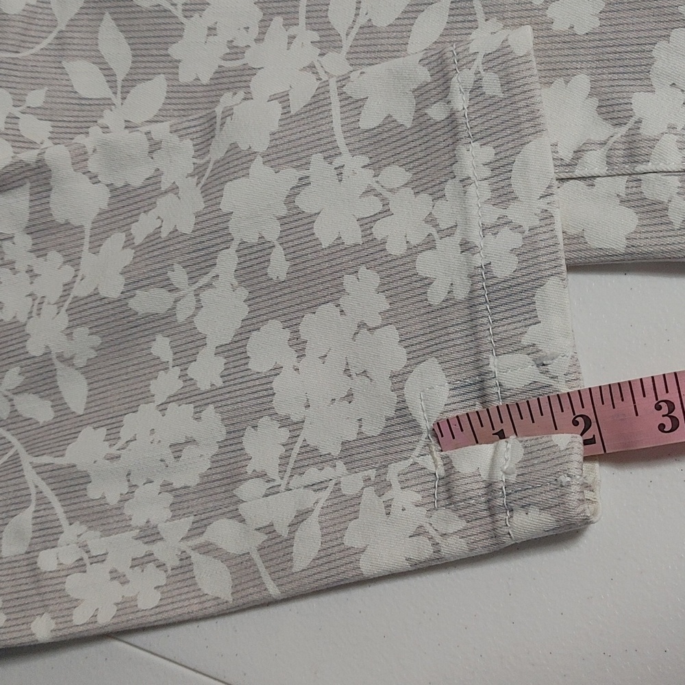 Pilcro and then Letterpress/Anthropologie Floral Stet Jeans - Picture 10 of 12